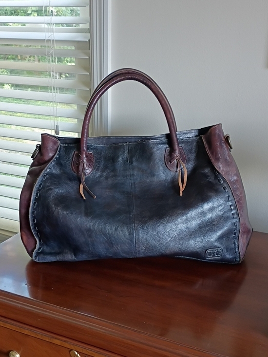 Bed Stu Handbags - Bed Stu Rockaway Leather Satchel